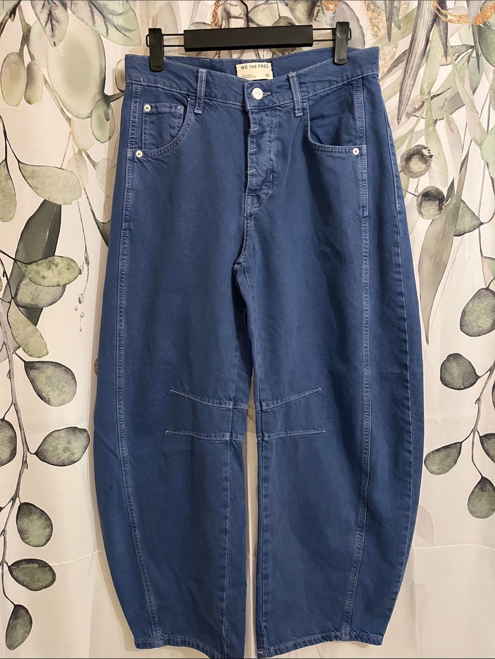 We The Free good luck barrel Blue Denim Jeans - Size 25 NWOT